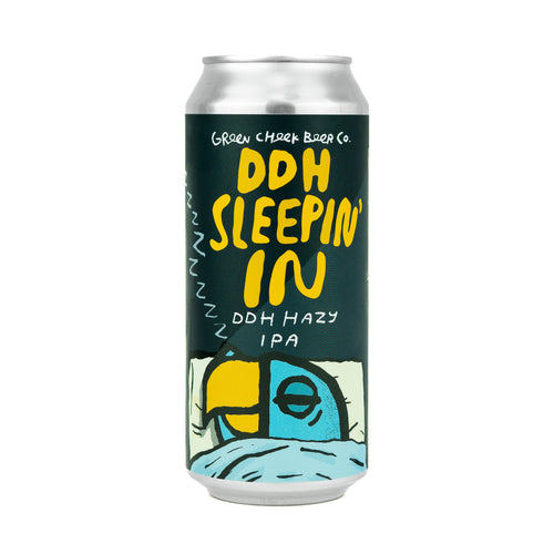 DDH Sleepin' In 4pk $20 // DDH Hazy IPA w/ Citra, Mosaic & Strata, 7% abv - Canned on 9/30