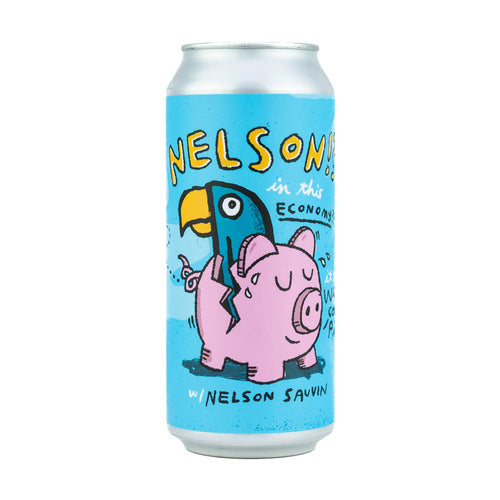 Nelson!? In This Economy?! 4pk $15 // West Coast Pils w/ 100% Nelson, 5.4% abv - Canned on 7/15