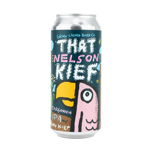 That Nelson Kief 4pk $16 // California IPA w/ Nelson Kief, 6.5% abv - Canned on 7/31