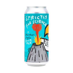 Strictly For Science $24 per 4pk // A Smoothie-Style Sour Ale w/ Peach, Pineapple, Mango, Raspberry, & Coconut Cream, 6% abv