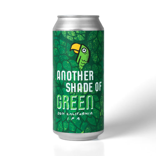 Another Shade Of Green 4pk $20 // DDH California IPA w/ Mosaic, Nectaron, Citra Cryo & Simcoe Cryo, 7.2% abv - Canned on 9/11