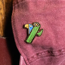 Load image into Gallery viewer, Cactus Cheeky Enamel Pin