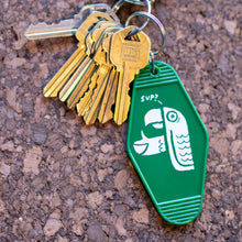 Load image into Gallery viewer, Vintage Motel-Style Keychain