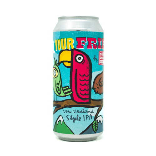 All Your Friends 4pk $16 // New Zealand-style IPA w/ Nelson & Nectaron, 7% abv - Canned on 8/25