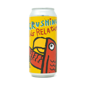 Crushing is Relative 4pk $14 // The Absolute Most Originalist 12º Czech-Style Pils, 5.0% abv