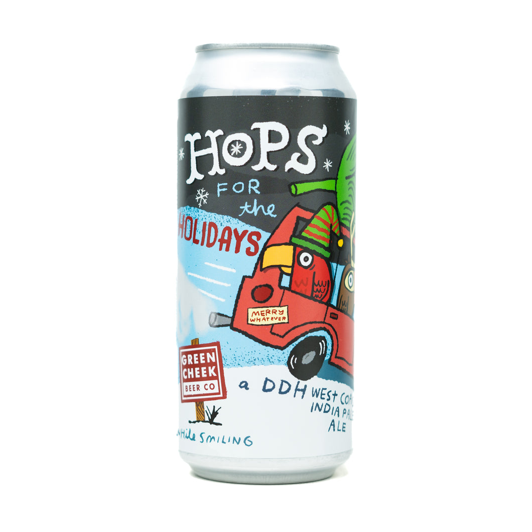 Hops For The Holidays 4pk $18 // DDH West Coast IPA w/ Citra & Nelson collab w/ @northparkbeerco , 7.5% abv