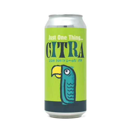 Just One Thing...Citra! 4pk $22 // DDH Hazy DIPA w/ 100% Citra, 8.7% abv - Canned on 6/5