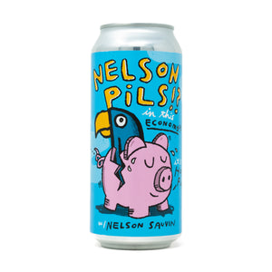 Nelson Pils!? In This Economy?! 4pk $16 // Hoppy Pilsner 5.4% abv