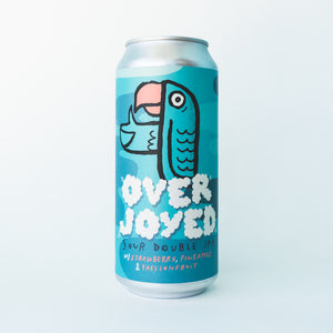 Overjoyed 4pk $23 // Sour DIPA w/ Strawberry, Pineapple & Passionfruit 8.6%abv