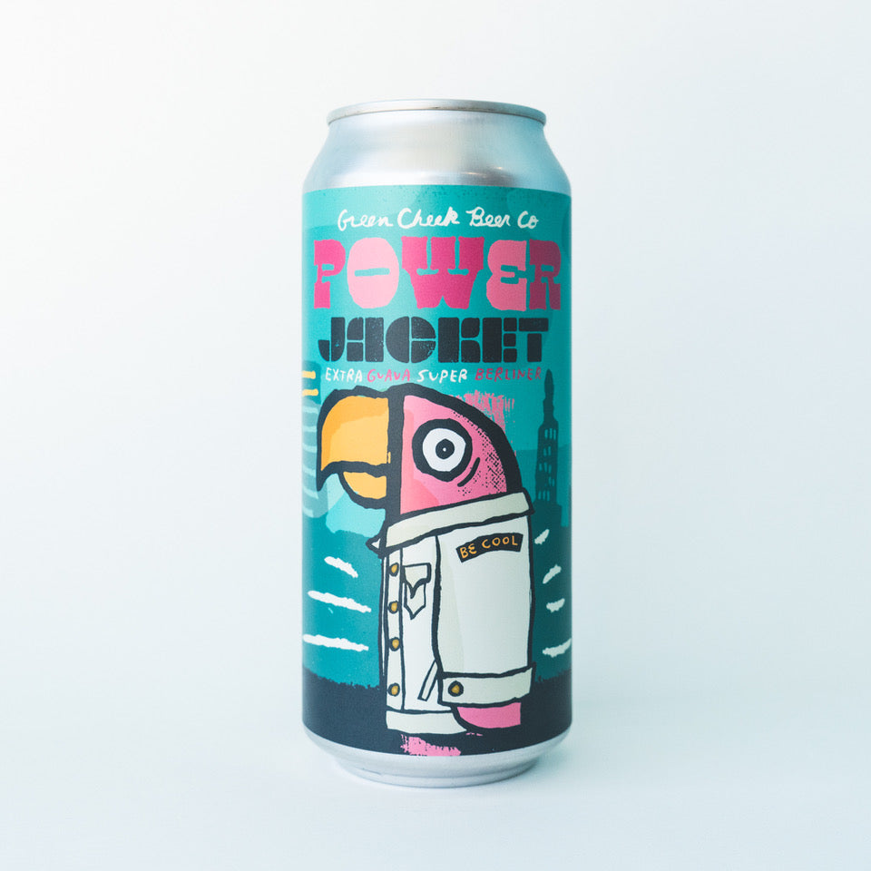 Power Jacket 4pk $22 // Extra Guava Super Berliner 9.0% abv