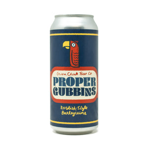 Proper Gubbins $24 4pk  // English-Style Barleywine, 11.2% abv