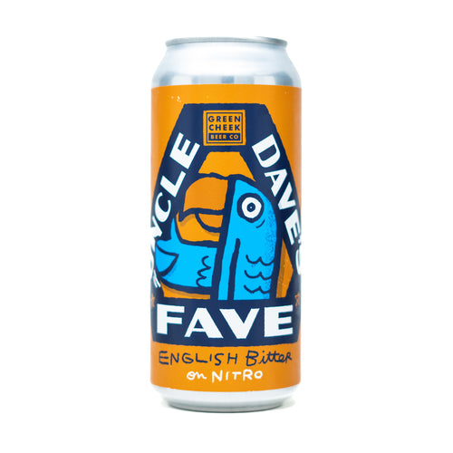 Uncle Dave's Fave 4pk $14 // An English Bitter on Nitro brewed w/ our bud Dave Naylor, 5.2% abv - Canned on 7/29