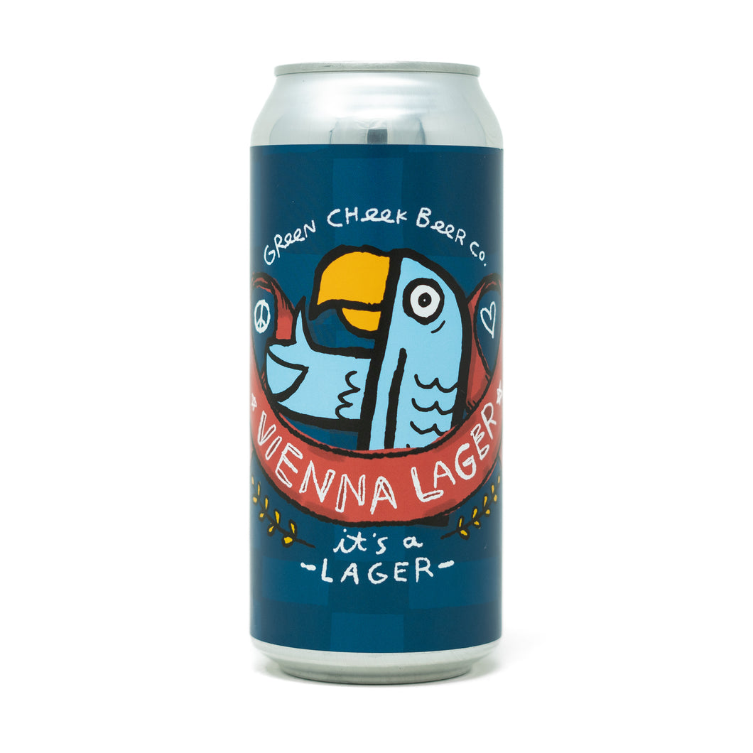 Vienna Lager 4pk $14 // Vienna-Style Lager 5.2% abv
