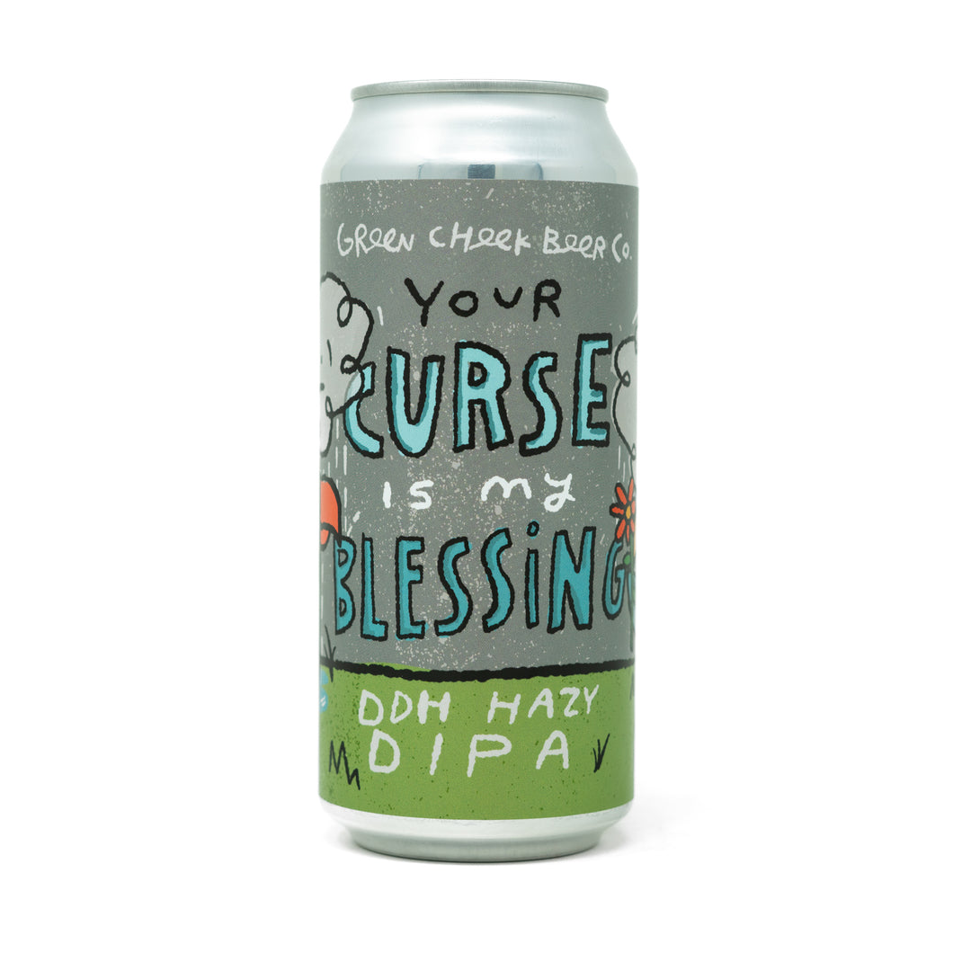 Your Curse Is My Blessing 4pk $22 // DDH Hazy DIPA 8.8% abv